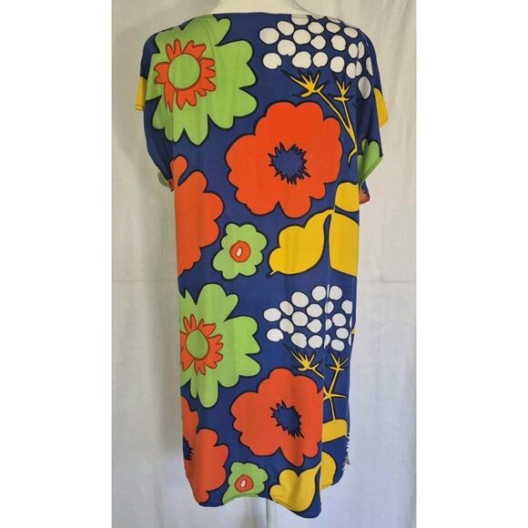 Marimekko For Target Mod Kukkatori Floral Tunic Shift Dress Small - Picture 5 of 6